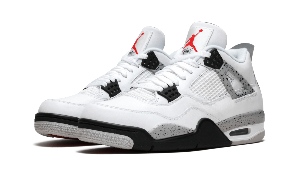 Air Jordan 4 White Cement